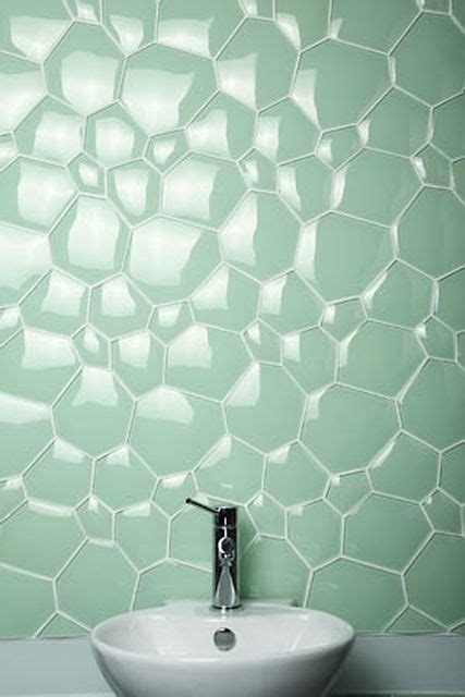 We Love The Colour And Shape Of These Gorgeous Green Tiles Bathroomideas Bathroominspo