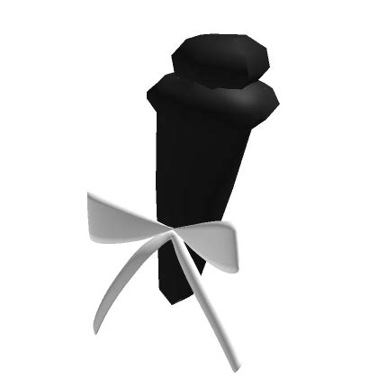 Korblox leg with white bow's Code & Price - RblxTrade