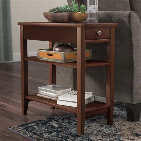 End Tables: End Table with Storage (Espresso) – GKW Retail