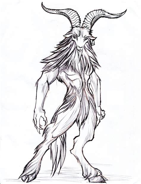 Satyr Goat Demon By Winddragon24 On Deviantart