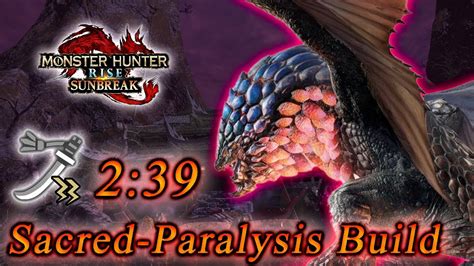 Mhrsb Speedrun Seething Bazelgeuse紅蓮滾るバゼルギウス Sacred Paralysis