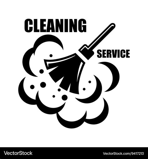 Cleaning Service Icon Royalty Free Vector Image