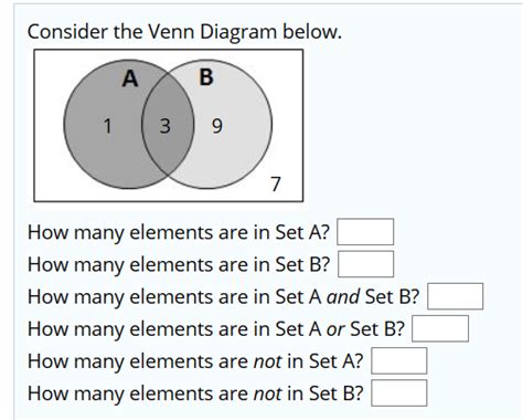 Solved Consider The Venn Diagram Shown Below 12 Determine