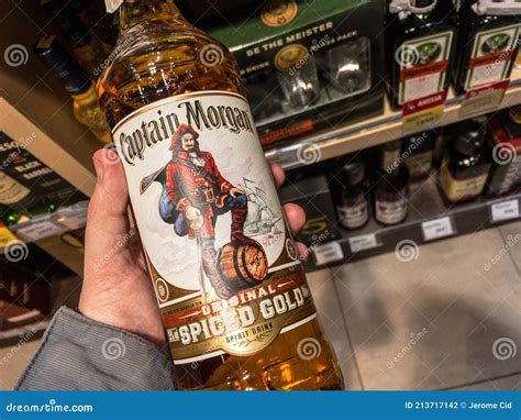 Logo Of Captain Morgan Spiced Rum Club On Bottles For Sale In Belgrade