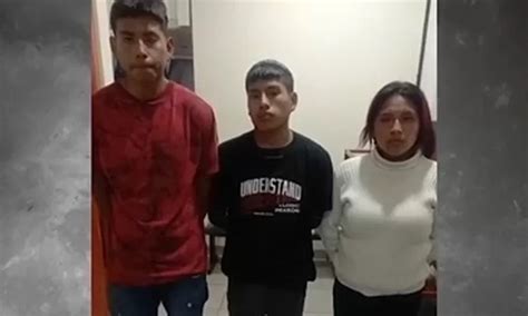 Video Arequipa Cae Banda Que Utilizaba Machetes Y Replica De Arma De