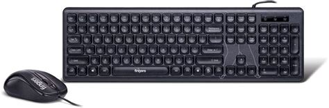 Amazon In Buy FINGERS Velvet C4 Wired Slim Keyboard And Mouse Set