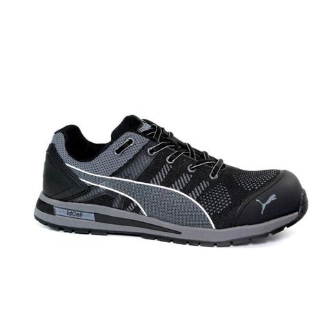 Zapatilla De Seguridad Puma Elevate Knit S P Negra