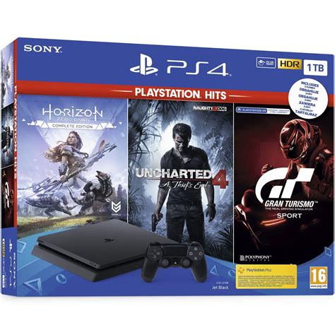 Console Sony PlayStation 4 1TB Slim Hits Bundle Horizon Zero Dawn