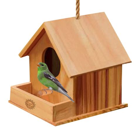 Birdhouse Decorative Wooden Nest Box Bird Box Original Garden