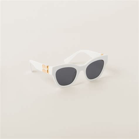 Slate Gray Lenses Miu Glimpse Sunglasses Miu Miu