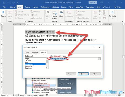 How To Create Bookmark In Word Tipsmake