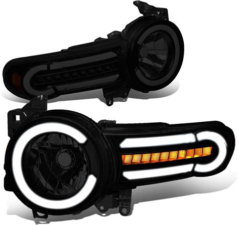 Amazon Dna Motoring Hl Lb Fjc Bk Sm Am Led Drl