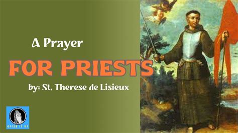 A Prayer For Priests By St Therese De Lisieux Joined With The Sacred