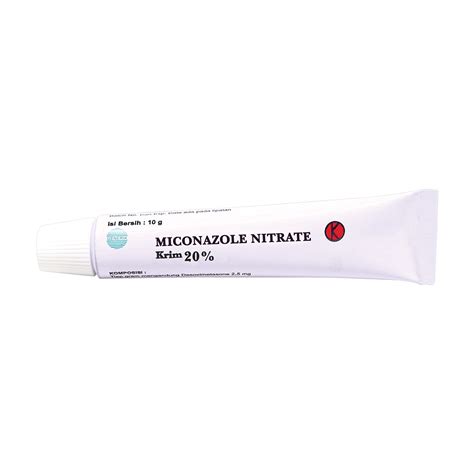 Miconazole Nitrate Bernofarm 2 Cream 5 Gram Tube Kegunaan Efek Samping