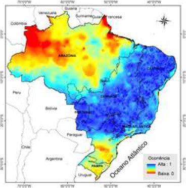 Scielo Brasil Natural Distribution Of Myracrodruon Urundeuva Fr