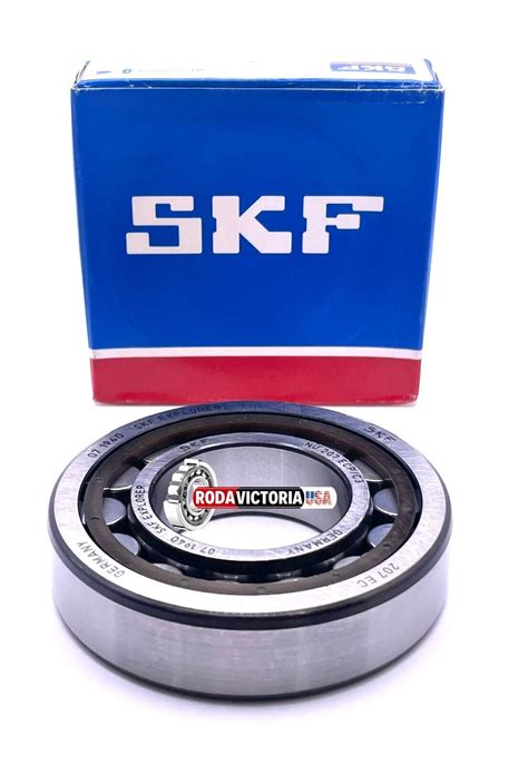 SKF GERMANY NU207 ECP CYLINDRICAL ROLLER BEARING 35x72x17mm EBay