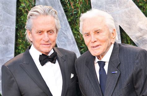 Kirk Douglas Et Michael Douglas