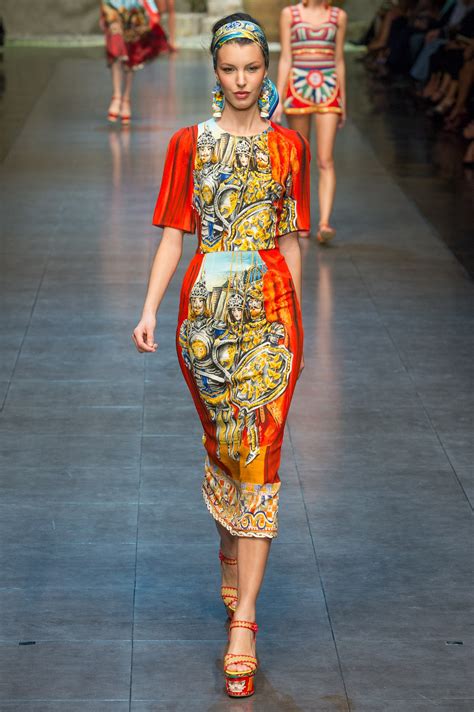 Dolce Gabbana Spring 2013 Ready To Wear Fashion Show Vogue