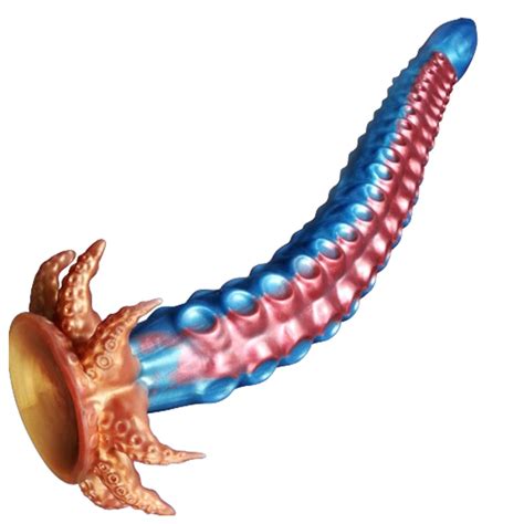 Long Tentacle Dildo Anal Sex Toys Realistic Anal Thick Dildo Anal Plug With Strong