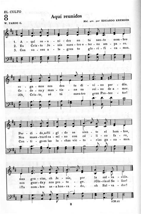 Himnario Adventista Para Uso En El Culto Divino Page 8 Hymnary Org