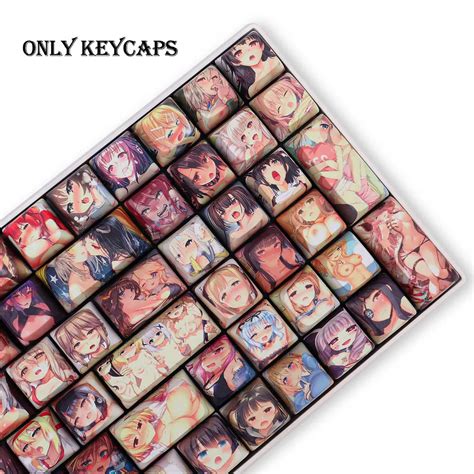 Japanese Anime Keycaps 132 Keys Pbt Keycap Dye Sub Xda Profile For