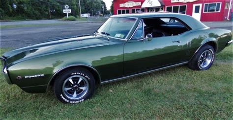 1967 Pontiac Firebird Amazing Verdoro Green Paint Rebuilt Very Nice L