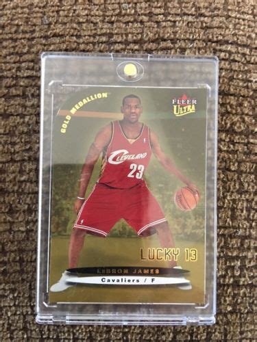 Lebron James Ultra Gold Medallion Lucky Rookie Antique Price