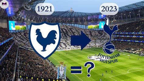 The Evolution of TOTTENHAM HOTSPUR FC Logo and Its Trophy || From 1921 ...