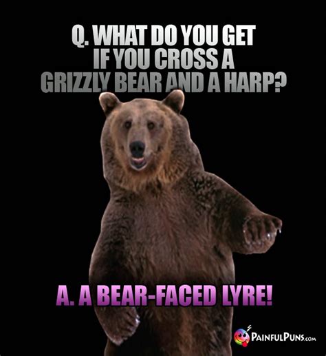 Bear Jokes Panda Puns Grizzly Humor Painfulpuns