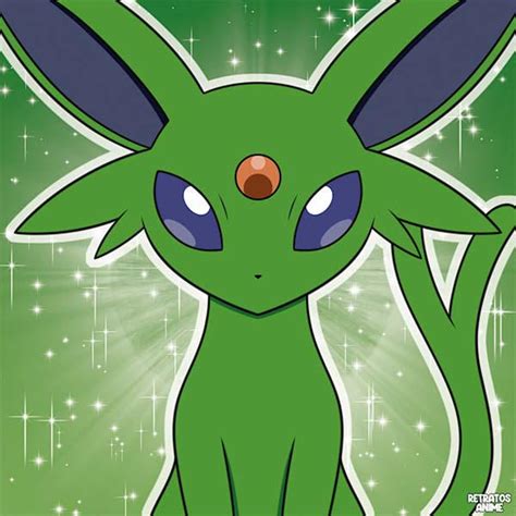 Espeon Shiny, Pokemon by Retratosanime on DeviantArt