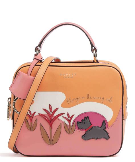 Radley London Spring Street Crossbody Bag Soft Cow Leather Apricot