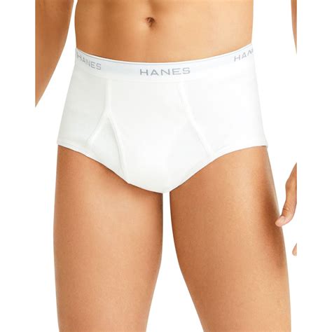 Hanes Hanes Mens Value Pack White Briefs 6 Pack