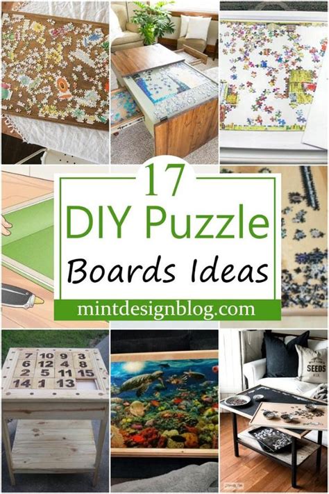 17 Diy Puzzle Board Ideas For Kids Mint Design Blog