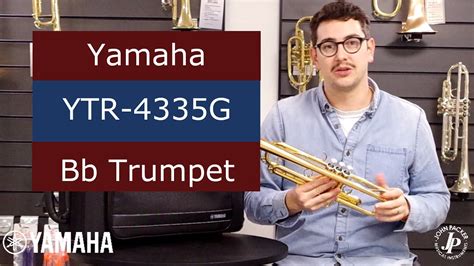 Introducing The Yamaha YTR 4335G Bb Trumpet YouTube