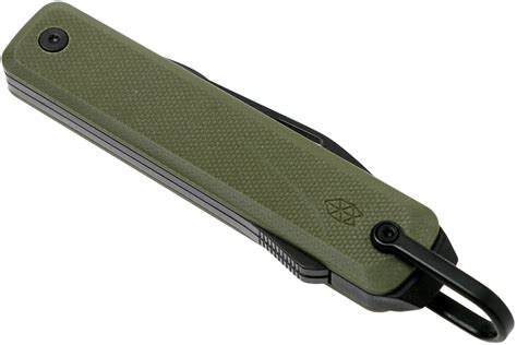 The James Brand Ellis Od Green G Black Couteau De Poche Achetez