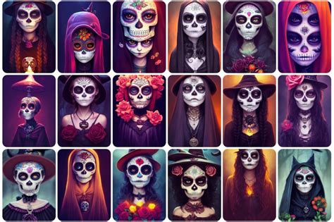 Graphicsmartz - 160+ Pictures of Sugar Skull