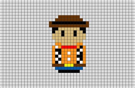 Woody Toy Story Pixel Art | Woody toy story, Pixel art, Art