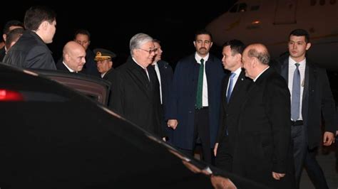 Тоқаев қызмет сапарымен Түркияға жетті