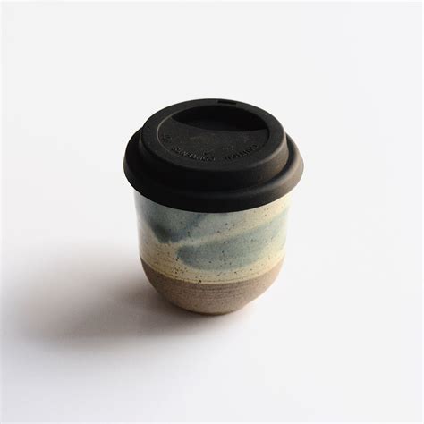 Ceramic Travel Mug – Porcelain and Stone