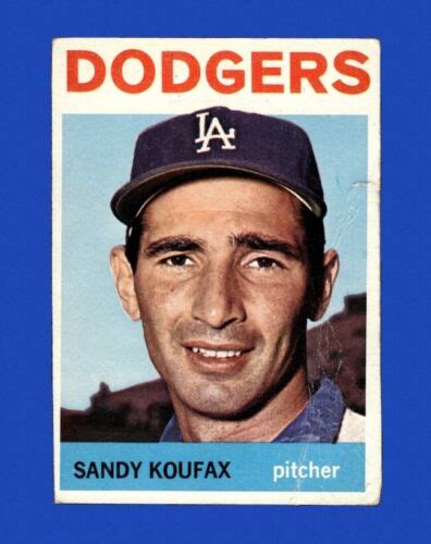 Topps Set Break Sandy Koufax Low Grade Filler Gmcards Ebay