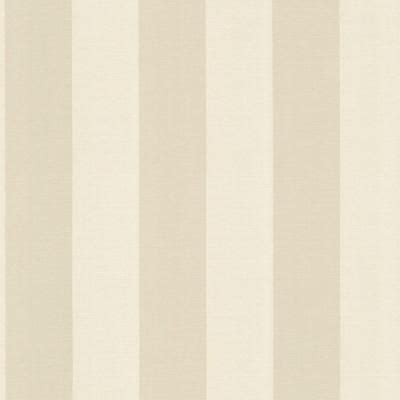 The Wallpaper Company 56 Sq Ft Beige Venetian Silk Stripe Wallpaper