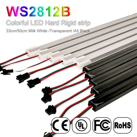 33 50cm Led Aluminum Cabinet Light WS2812B U Profile Hard Strip