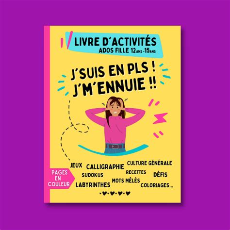 Livre Dactivit S Pour Ados Fille Ans Oh Bazar