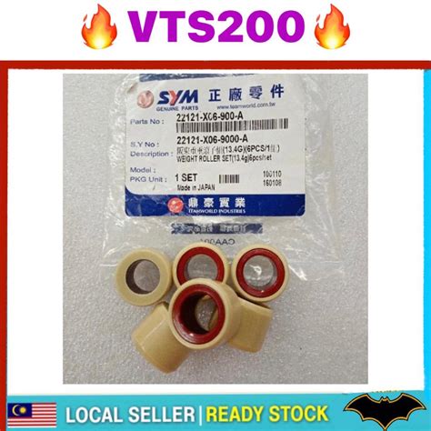 Original Sym Vts Vts Gts Elegan Pulley Roller Weight