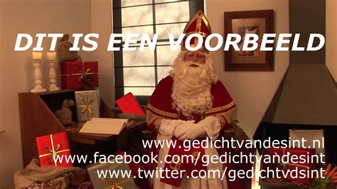 Video Gedicht Sinterklaas Feestbeest Voorbeeld Sinterklaasgedicht Youtube