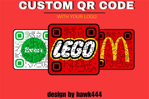 Create A Professional Qr Code With Your Logo By Hawk44 Fiverr