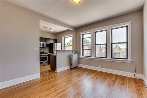 Renovated apartment in Logan Square Chicago with hardwood floors