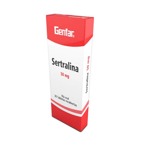 Sertralina Mg Genfar Caja X Tabs Farmavida Droguer A Online