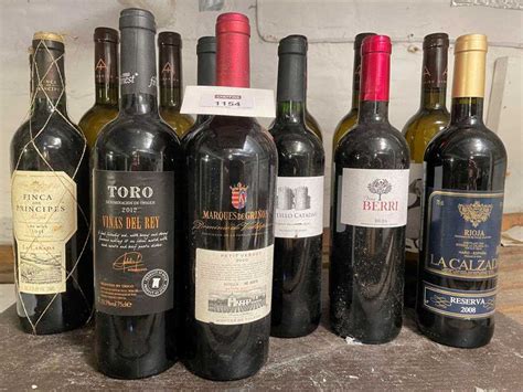 Mixed Spanish Wines Bottles Castillo Catadau Gran Reserva