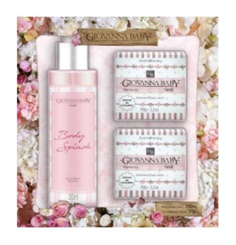 Kit Giovanna Baby Body Splash Classic Ml E Sabonetes Loja Kind